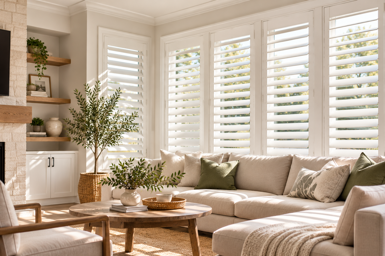 Arcadia Blinds — showroom-calm website